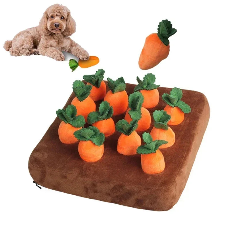 Carrot Garden Snuffle Toy